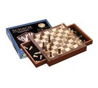 Jeu d'échecs magnétiques avec tiroirs de rangement G