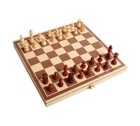 Jeu D'Échecs Magnétiques Pliants En Bois Pour Enfants, Pièces D'Échecs En Bois