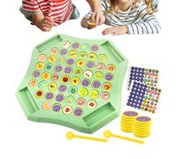 Jeu d'Échecs Mémoire - Jeu d'Échecs d'animaux à Associer de Société,Puzzle Éducatif pour Bureau Maison Pique-Nique | Maternelle Jardin d'Garçons Filles