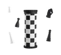 Jeu d'échecs Portable - Jeu de société Mini à Enrouler, d'Échecs Nomade | pour Amis Famille Garçons Filles Adultes Anniversaire Fêtes Noël