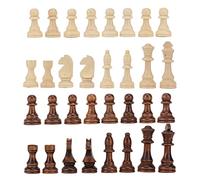 Jeu d'échecs Professionnel 32 pièces, léger et Brillant, idéal pour Les débutants, Jeu d'échecs International