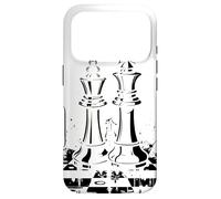 Jeu d'échecs Queen and King Graphic Board Game Coque pour iPhone 17 Pro
