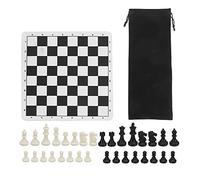 Jeu D'échecs Standard International, Grand Jeu D'échecs en Plastique, Jeu D'échecs en Plastique, Pièces D'échecs Professionnelles Avec échiquier pour la Compétition, échiquier Flottant Durable pour un