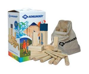 Jeu d'échecs suédois Kubb, en pin