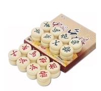 Jeu D'échecs Traditionnel Chinois en Bois, Jeu De Société Familial Portable, Jeu De Xiangqi Chinois avec Échecs en Bois