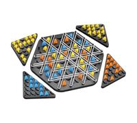 Jeu D'Échecs Triangulaire en Chaîne,Jeux De Société Stratégiques pour | Jouet Éducatif Portatif Puzzle Logique Raisonnement Spatial Divertissement Voyage pour