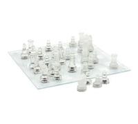 Jeu d'Echecs "Verre" 25cm Transparent Transparent G