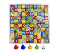 Jeu d'échelle, jeu d'échec en forme d'échec de serpent, portable et pliable de 17 cm, pour enfants et adultes, jouet classique pour la famille, jeu de amping