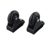 Jeu d'échelle télescopique avec roulettes en polyuréthane pour un meilleur contrôle et une réduction de la traînée lors des déplacements sur différents types de sols