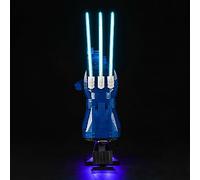 Jeu d'éclairage LED de contrôle de la lumière pour Lego 76250 Les Griffes d'adamantium de Wolverine (modèle Non Lego), Set d'éclairage de décoration pour Les Griffes de Gant Lego Wolverine