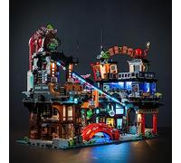 Jeu d'éclairage LED pour Lego 71799 Ninjago City Markets (Aucun modèle), Set d'éclairage décoratif pour Lego Ninjago City Markets Building Model - Version Standard