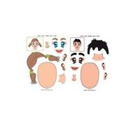 Jeu découverte Apli - Gommettes "le visage"