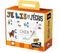 Headu - Je Lis Et J'Ecris - J’Apprends À Lire Et Écrire Dès Trois Ans | Jeu Educatif 3 4 5 6 Ans, Jeux en Boîte pour Enfants, Cadeau Enfants, Cadeau Fille, Cadeau Garçon, Made in Italy