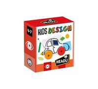 Headu- Design pour Enfant Jeu éducatif Travel, MU51272, Multicolore, Medium