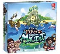 L'Île du Trésor Maudit - Jeu de société - Stratégie entre Amis ou en Famille - Dès 6 ans - 2 à 4 joueurs - Version Française - Lansay