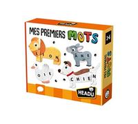 Headu – Jeu éducatif Mes Premiers Mots – Assemble les animaux et apprends à lire – 3-6 ans