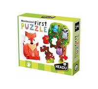 Headu - Montessori My First Puzzle The Forest Gioco, Multicolore, IT20133