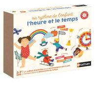 Nathan Nathan rythme l'heure et le temps-Un coffret original pour apprendre autrement pour les enfants dès 3 ans, 31165