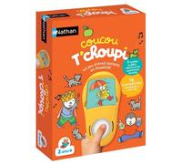 Nathan Jeu d'éveil Coucou T'choupi – Jeu électronique, écoute les comptines – Dès 2 ans