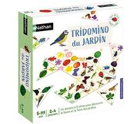 Jeu découverte Nathan Tridomino Du Jardin, Taille unique, Blanc