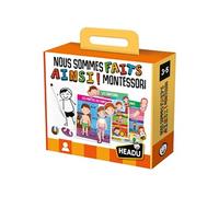 Headu – Jeu éducatif Montessori – Nous sommes faits ainsi, Le jeu qui parle de moi – 2-6 ans