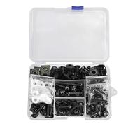 Jeu D'écrous De Vis De Modification De Moto Pour STX1300 Pour TRANSALP 600 700 650 Pour Valkyrie XL1000 XL125V V1-3 attaches assorties(Noir)