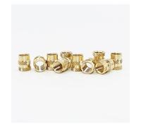 Jeu d'écrous d'insertion en laiton, 90 à 1400 pièces, M2, M2,5, M3, M4, M5, M6, écrous filetés moletés thermofusibles for impression 3D, écrous en cuivre(M5M6 (90PCS))