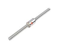 Jeu d'écrous droits de vis à billes de haute précision, SFU1204 SFU1605 SFU1610 SFU2525S, pièces de Transmission à grande vitesse, extrémité non traitée(1605-27mm,500mm)