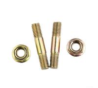 Jeu d'écrous et de goujons de barre de rechange pour tronçonneuse SX62 62cc compatible avec système de montage standard de barre de tronçonneuse