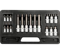 JEU D'EMBOUTS 18 PIÃˆCES TORX T10-T60 MM YATO YT-7751