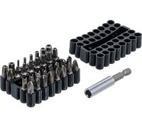 Jeu d'embouts | courts | entraînement six pans extérieurs 6,3 mm (1/4") | différents profils | 33 pcs.