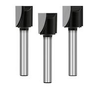 Jeu d'embouts de fraisage haute performance, convient pour la compatibilité de la tige 1/2" et les applications de nettoyage dans les projets en bois, fraise à coupe lisse