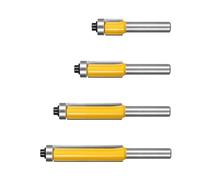 Jeu D'embouts De Toupie À Roulement À Billes Arbre De 8 Mm Adapté Travail Du Bois Précis Coupe De Bordures Fraisage De Copie De Bois Kit D'embouts De Toupie À Bois En Acier Carbone