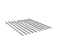 Jeu d'embouts de tournevis à tige hexagonale 10X, tournevis en acier allié S2 de 200mm, 1/4 pouces, embout à bille métrique magnétique