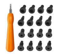 Jeu d'embouts de tournevis annulaire, remplacement de tournevis annulaire, remplacement de tournevis pour sonnette de porte vidéo, tournevis pour changement de batterie de sonnette de porte, accès à