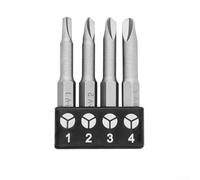 Jeu d'embouts de tournevis de forme spéciale de 50 mm avec embouts triangulaires de type Y U à trois pointes pour diverses applications de réparation et d'installation (type Y)