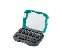Wolfcraft Coffret vissage 2969000-6 embouts Impact 25mm Torx 15-20,20-25,25-30+porte-embout 60mm vert