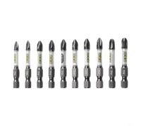 Jeu d'embouts de tournevis magnétiques de 35,6 cm avec cruciforme, hexagonal, pour embouts Torx avec porte-embouts pour voitures à batterie et réfrigérateurs (croix)