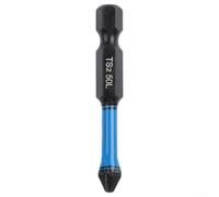 Jeu d'embouts de tournevis magnétiques en alliage d'acier 62HRC très résistants pour perceuse à percussion PH pour pz pour Torx Hex 25 mm-150 mm (50 mm)