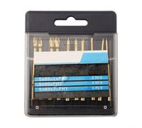Jeu d'embouts de tournevis PH2 PH1 PH0 en alliage d'acier avec tige de 5 mm pour tournevis cruciforme 801 avec performance d'engagement répétable (A)