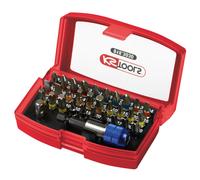 KS Tools – Jeu d'embouts Torsion Power – 71 pièces – Acier nickelé – Vissage à code couleur