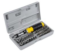 Mannesmann - M29041 - Coffret clé à cliquet et embouts - Format 1/4" - 41 pièces