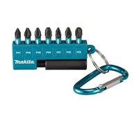 Makita E-11994 Jeu de vis a choc 1/4" Impact Black, 8 Qté