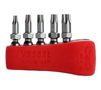 Jeu d'embouts Impact Ball Torx T10, T15, T20, T25, T30 30mm Ensemble de 5 Pièces