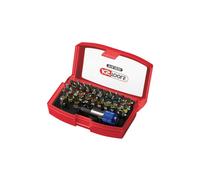 KS Tools – Jeu d'embouts Torsion Power – 71 pièces – Acier nickelé – Vissage à code couleur
