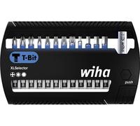 Jeu dembouts PH 1, PH 2, PH 3, T 15, T 20, T 25, T 30, T 40, SW 3, SW 4, SW 5, SW 6 Wiha 41831 Acier molybdène vanadium trempé 1 set