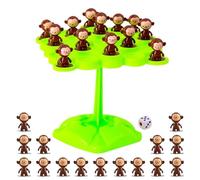 Jeu D'empilage d'arbre D'équilibre De Singe pour Kids,Jeu Société Bureau Interactif Parent-Enfant, Jouet Éducatif D'entraînement À Concentration Et À Concentration pour Garçons Et Filles