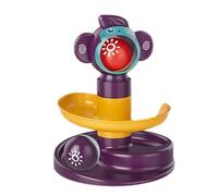 Jeu D'empilage De Boules - Jeu D'Éveil Circuit À Billes | Sensoriel Développement Psychomoteur pour Maison Voyage École Maternelle Anniversaire
