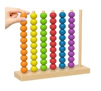 Jeu d'empilage de correspondance de couleurs, puzzle de pile d'anneaux de défi rapide pour 2 joueurs, casse-tête de table compétitif avec supports d'anneaux et de cartes - Jeu familial, soirée, voyage