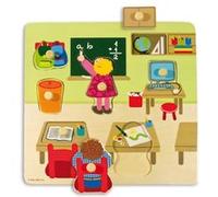 Jeu d'encastrement Ecole Goula Multicolore G